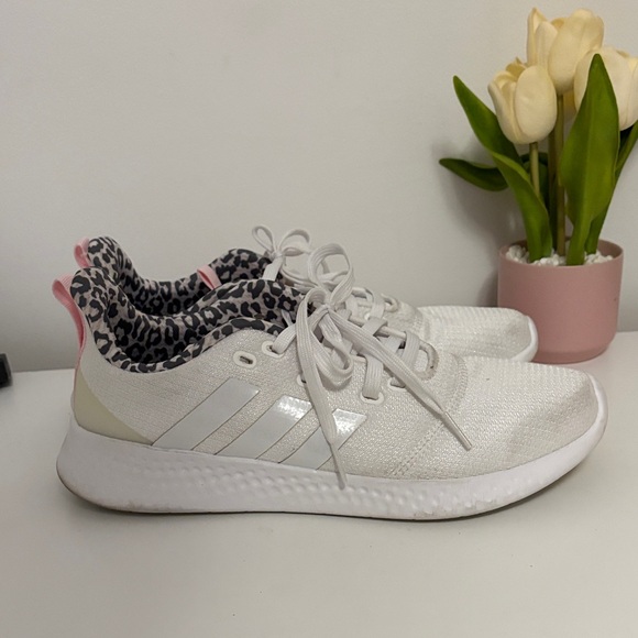 Adidas White Sneakers with Animal Print - Picture 7 of 7